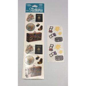 Travel Stickers Scrapbooking Frances Meyer & Creative Memories Passport Camera
